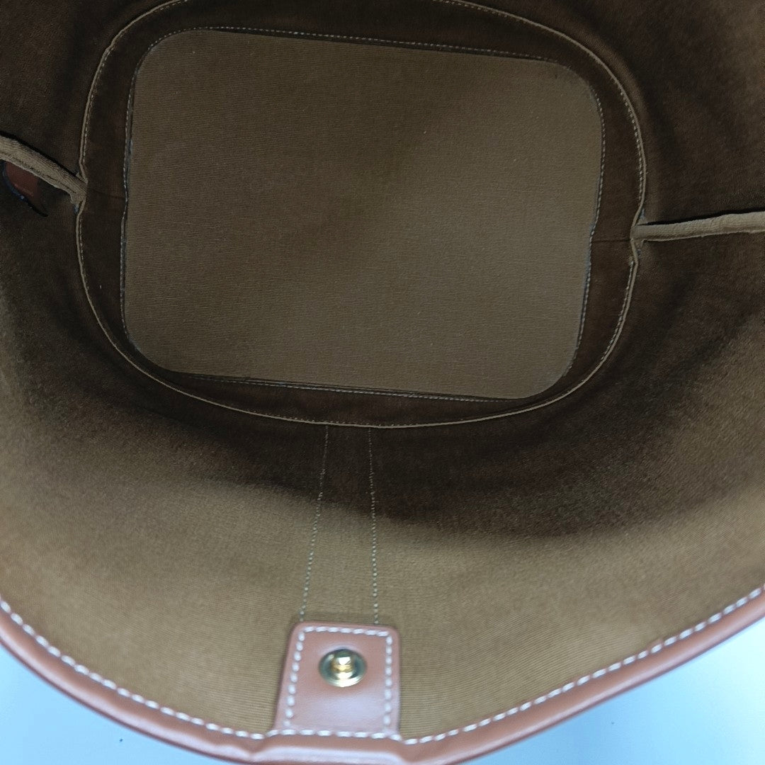TRIOMPHE CANVAS Medium Coated Canvas Brown