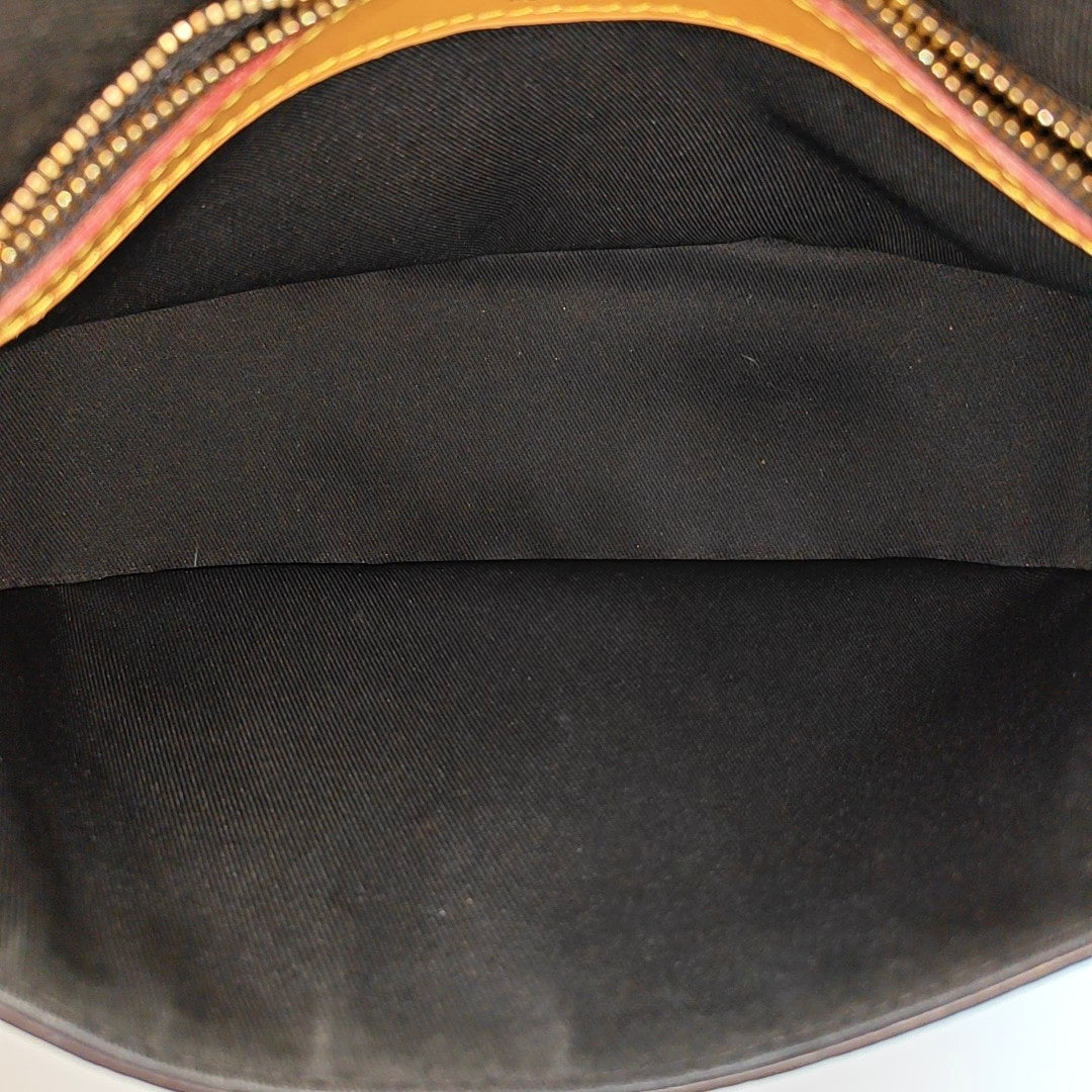 DIANE Monogram Coated Canvas Brown