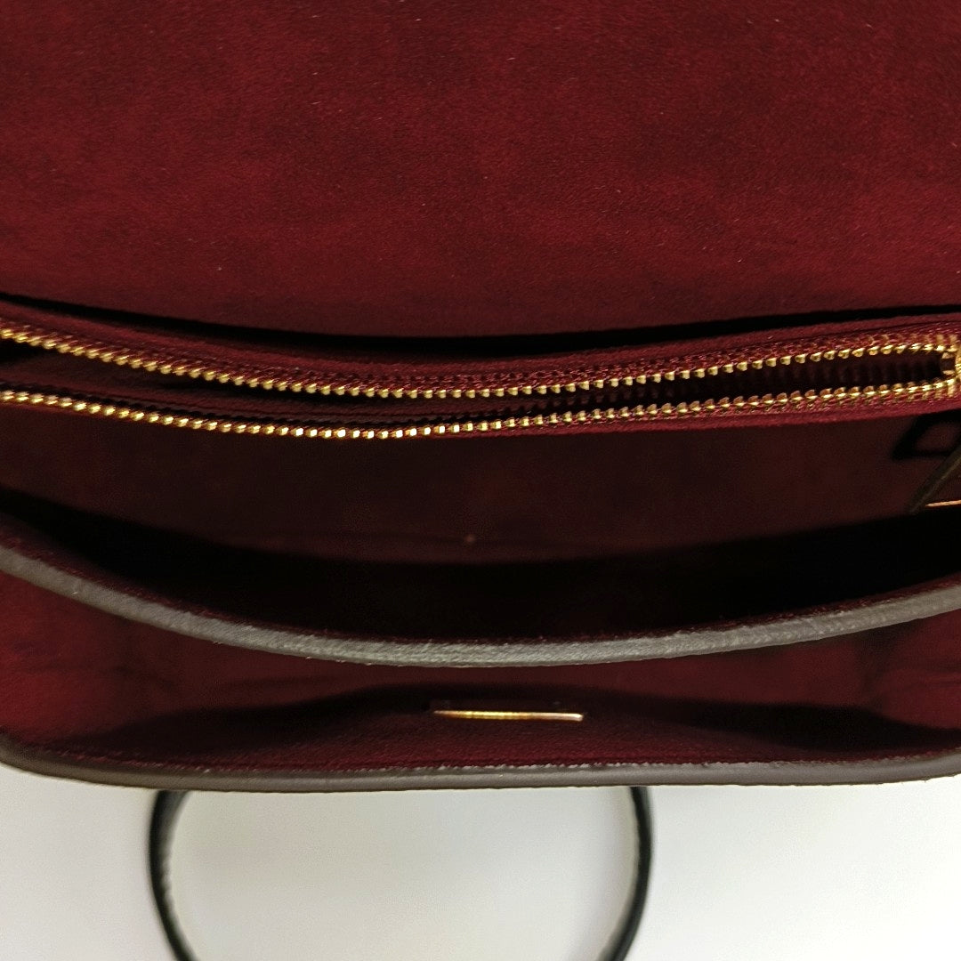 PASSY Monogram Coated Canvas Brown