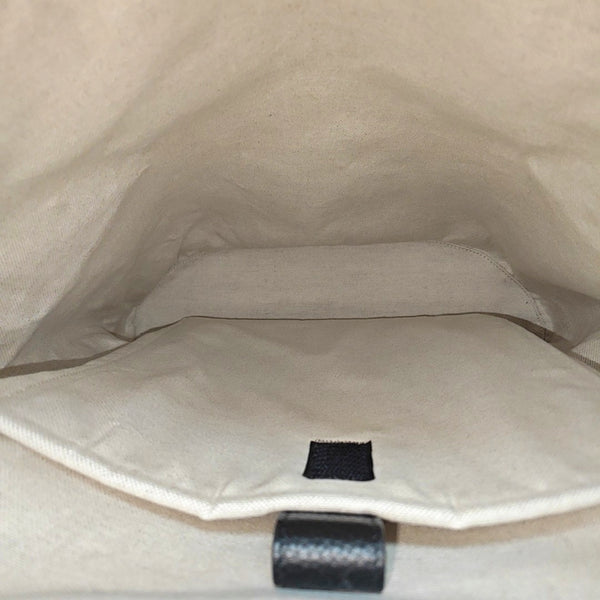 Monogram Calfskin Backpack Large Black