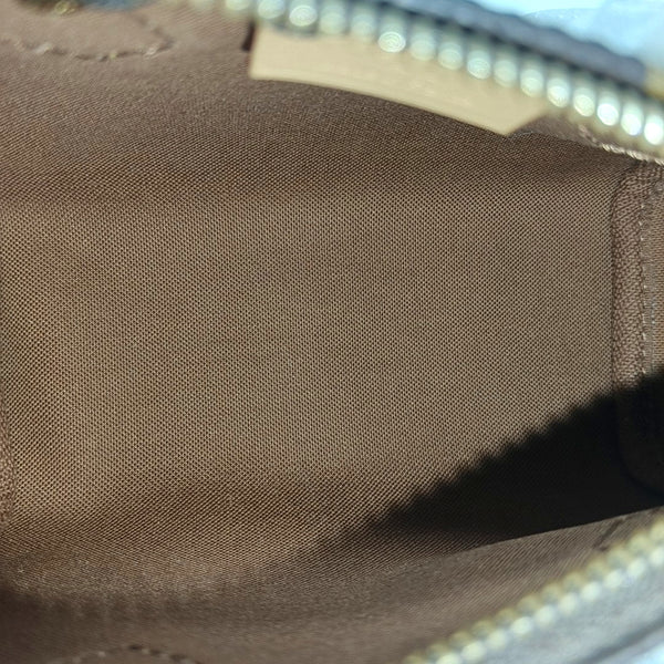 SPEEDY Nano Monogram Coated Canvas Brown