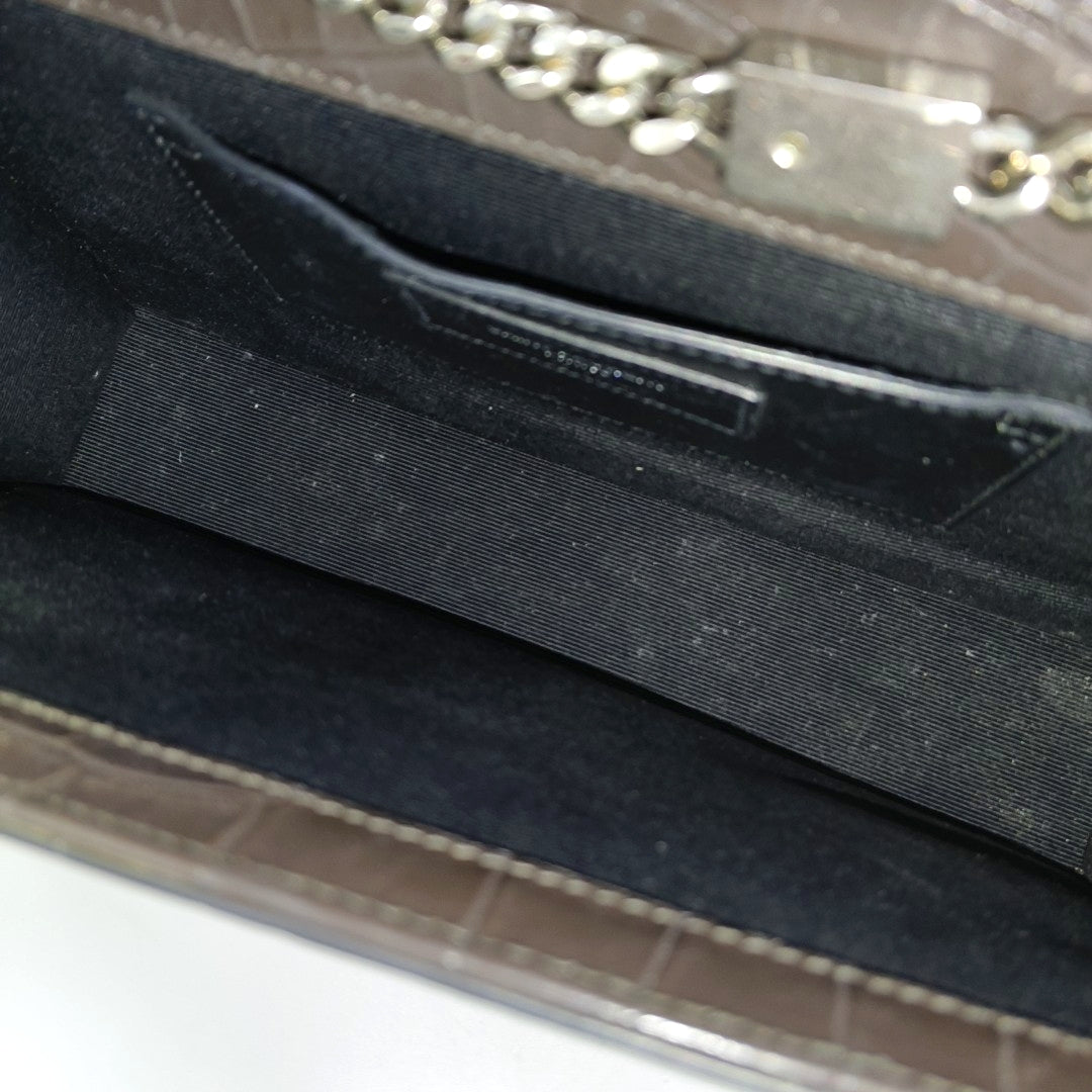 KATE Medium Calfskin Gray