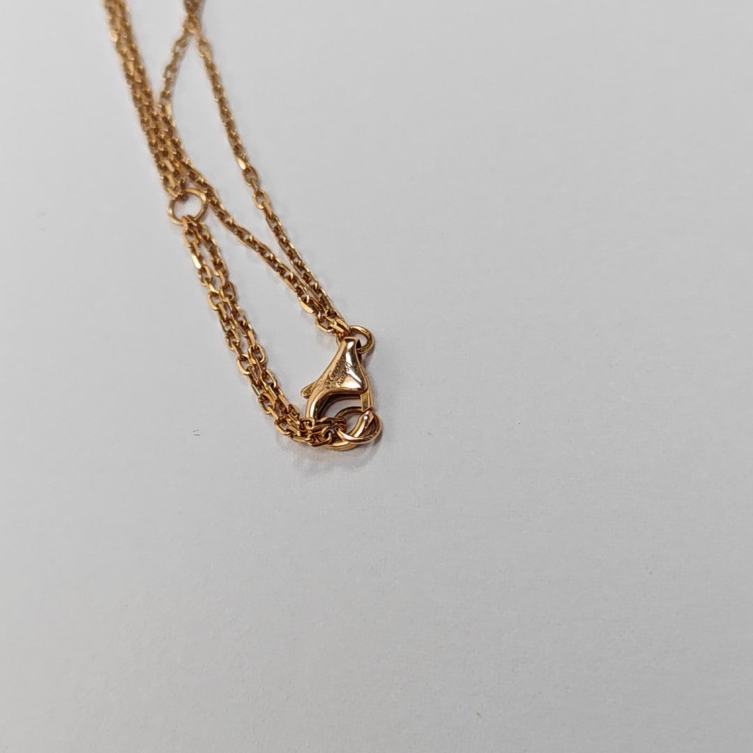LOVE 18k Rose Gold Necklace