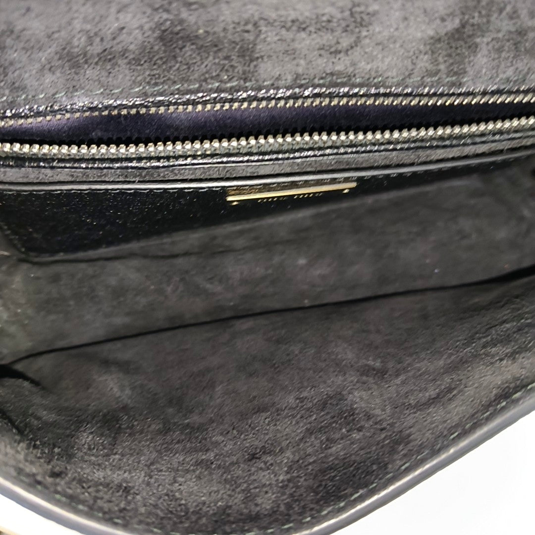 Miu Lady Calfskin Black