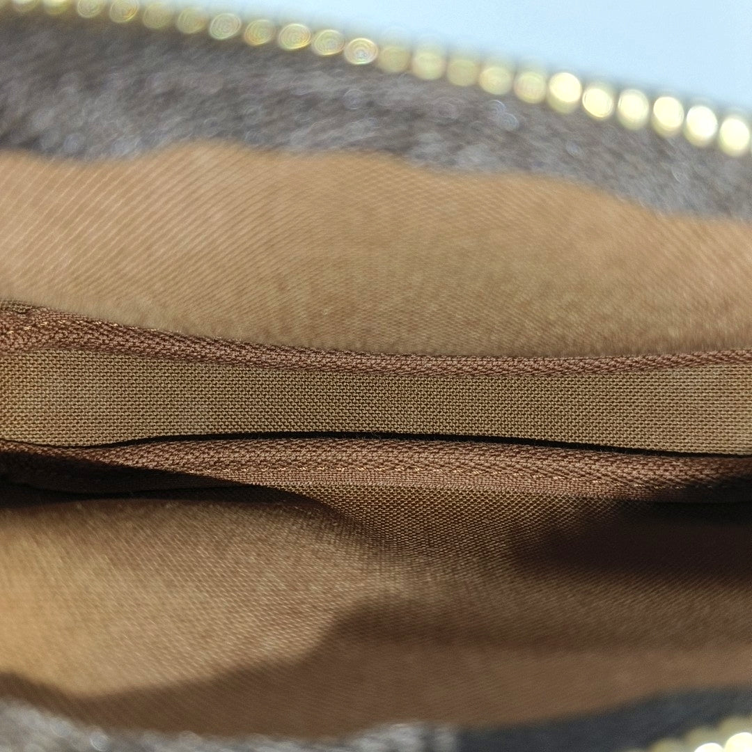 ACCESSOIRES Mini Monogram Coated Canvas Brown