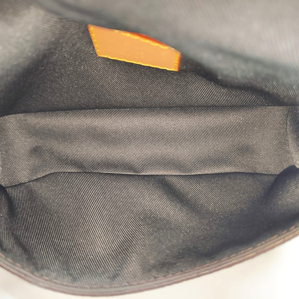 DIANE Nano Monogram Coated Canvas Brown
