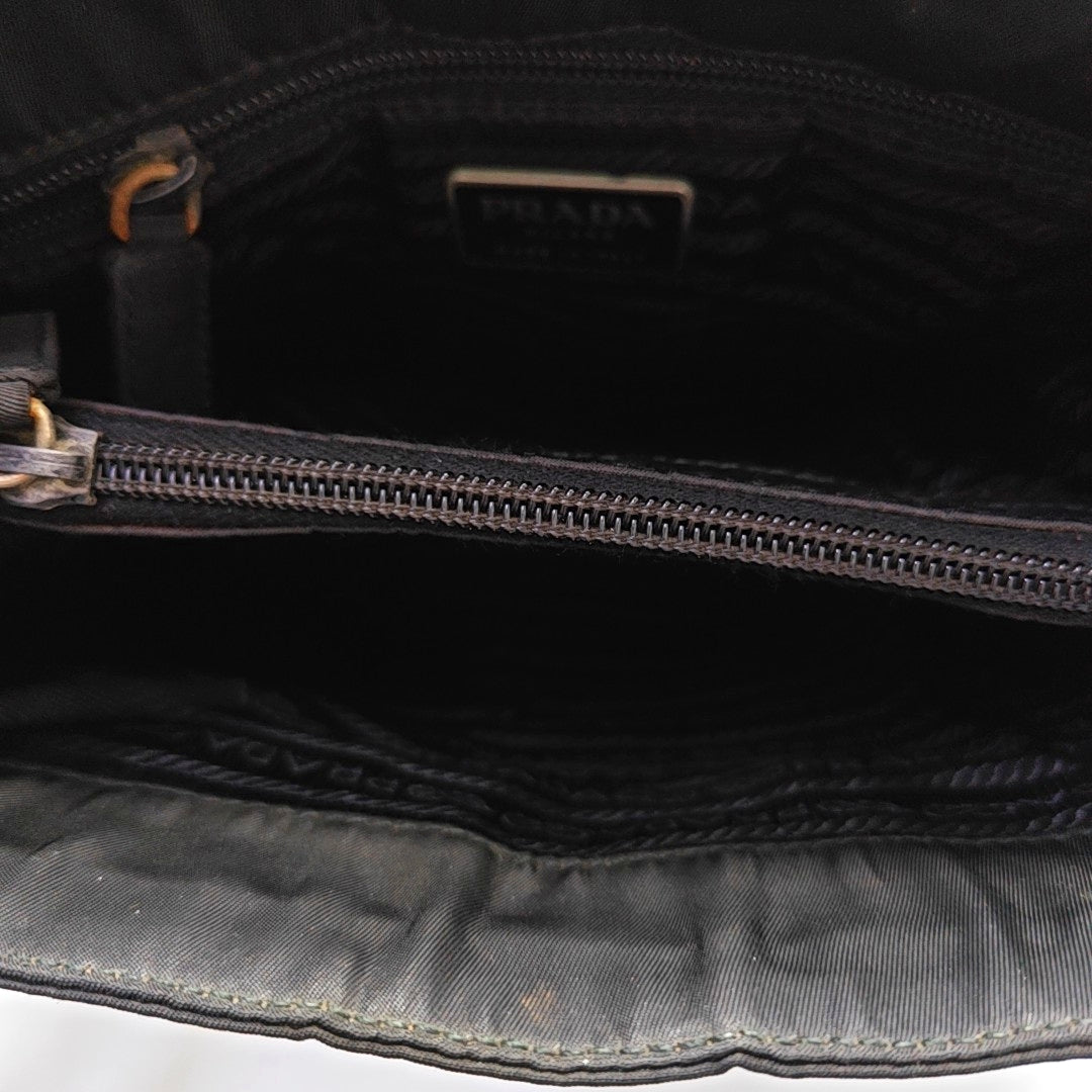 Nylon Tote Bag Black