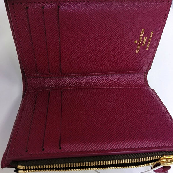 VICTORINE Monogram Coated Canvas Brown Wallet