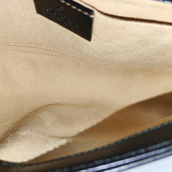 GG Marmont Small Quilted Calfskin Black