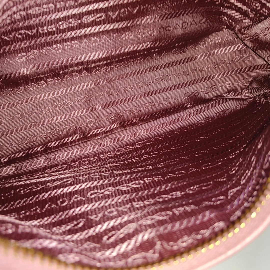 Re-Edition2000 Mini Saffiano Calfskin Pink