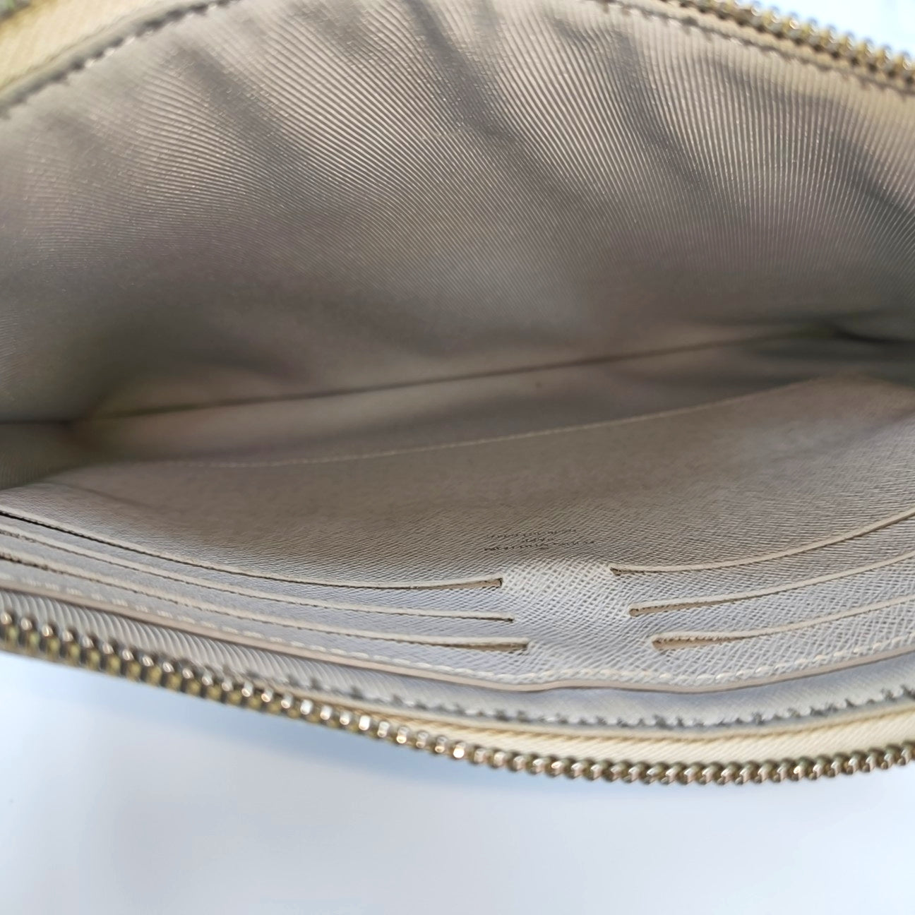 POCHETTE CHAINE GM Monogram Coated Canvas White