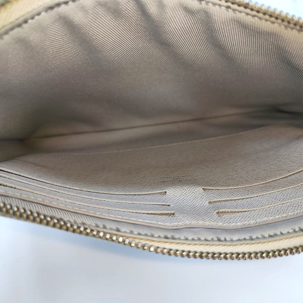 POCHETTE CHAINE GM Monogram Coated Canvas White