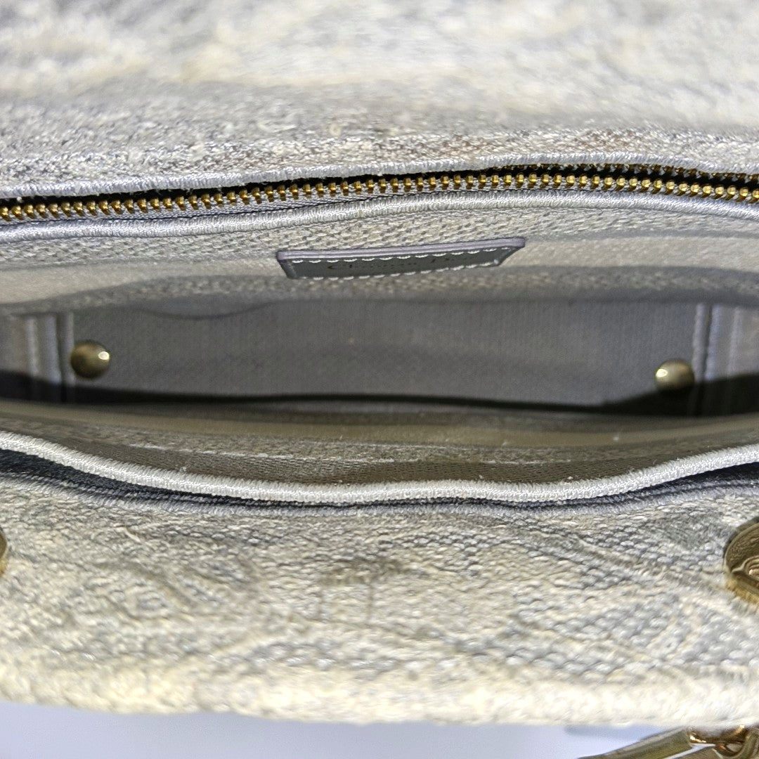 Lady D-Lite Medium Fabric Gray