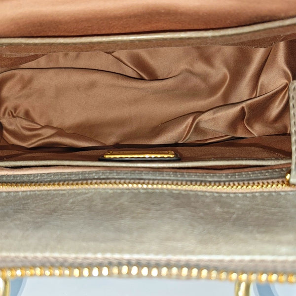 Madras Quilted Lambskin Green