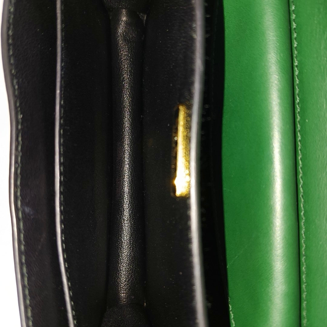 Cahier Saffiano Calfskin Green