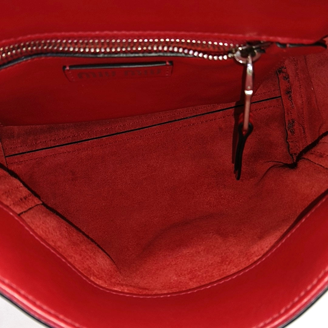 Grace Lux Calfskin Red