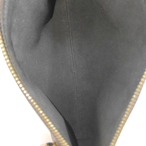 SLIM TRUNK Monogram Coated Canvas Brown
