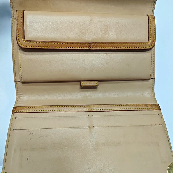 LV × TM INTERNATIONAL Monogram Coated Canvas White Wallet