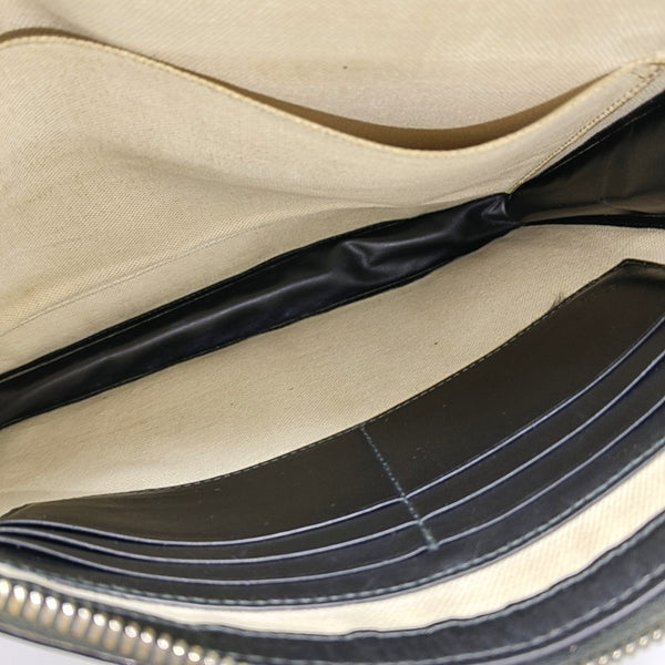GG Supreme Monogram Coated Canvas Black