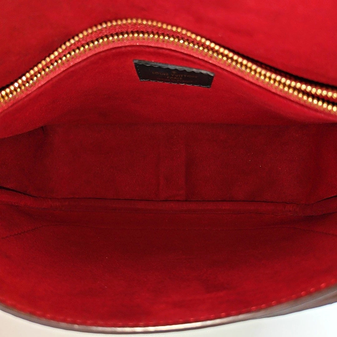 PASSY Monogram Coated Canvas Brown