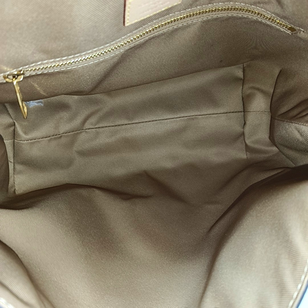 GRACEFUL TPM Monogram Coated Canvas Brown
