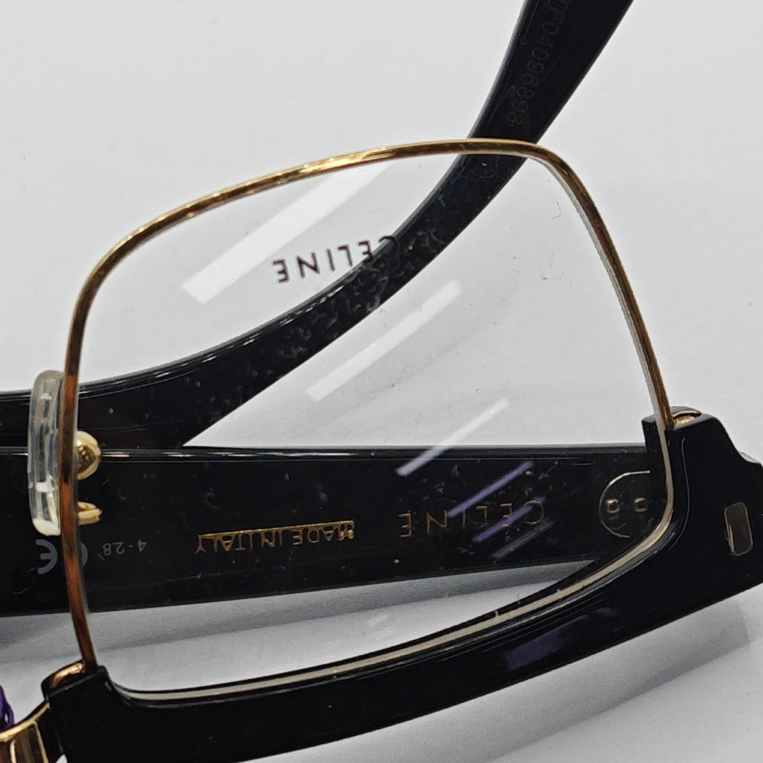 Synthetic Eyeglasses Black