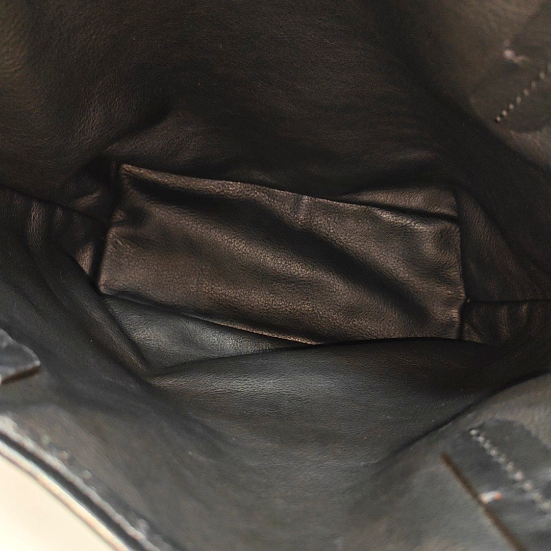 Anjou Mini Coated Canvas Black