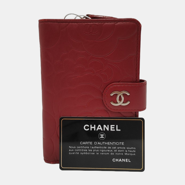 Calfskin Wallet Red