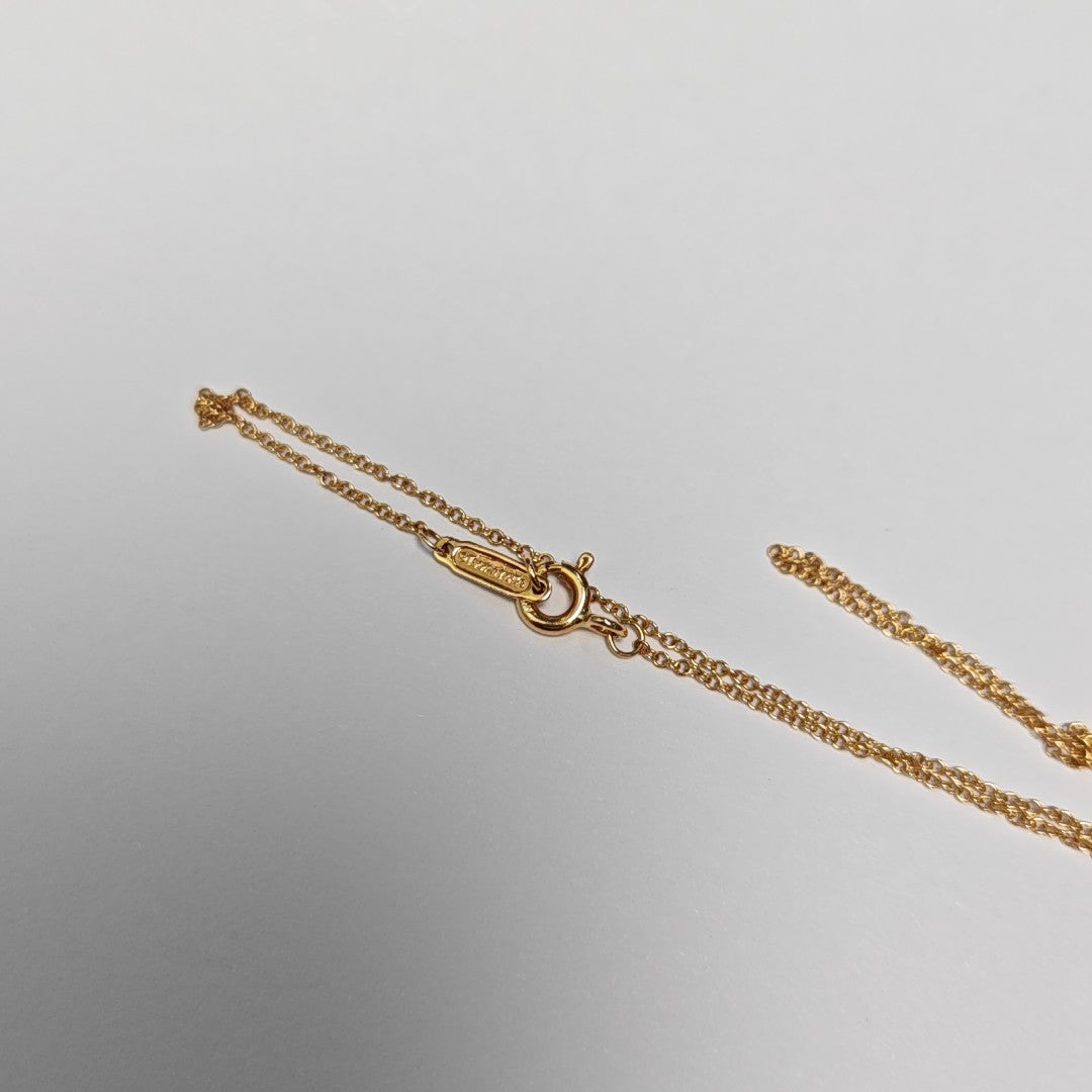 Tiffany Hearts 18k Rose Gold Necklace