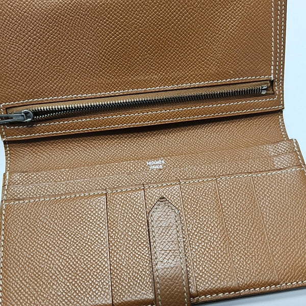 Bearn Medium Epsom Brown Wallet