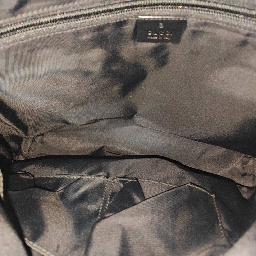 Canvas Shoulder Bag Black
