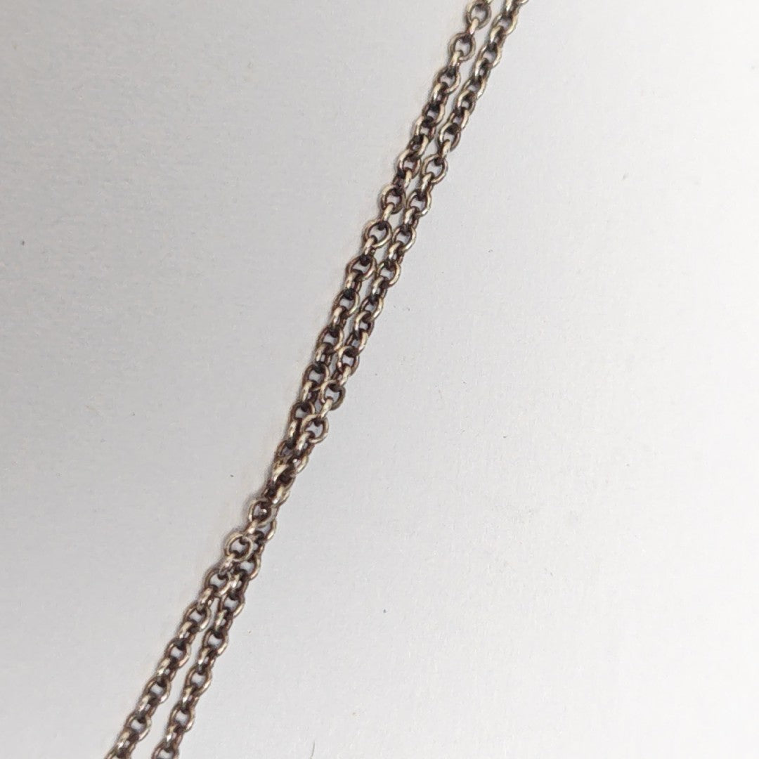 Paloma's Graffiti 925 Sterling Silver Necklace