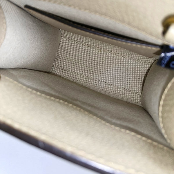 Retro Mini Monogram Coated Canvas Beige