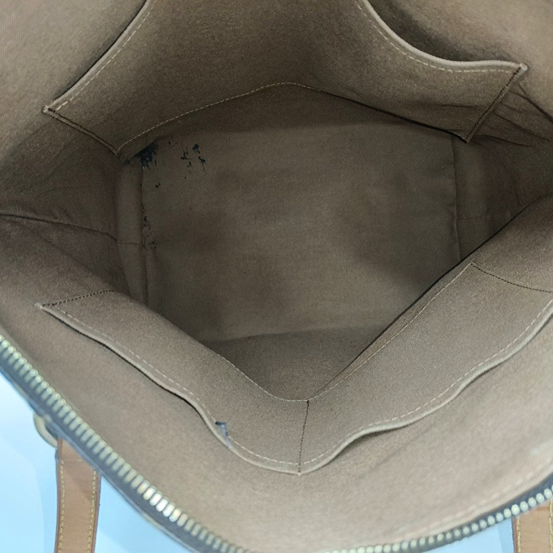 TOTALLY MM Monogram Coated Canvas Brown