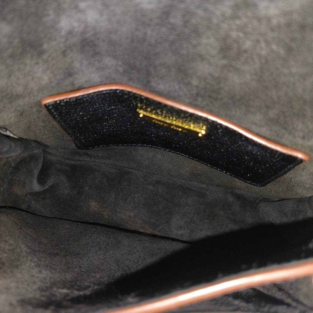 Miu Lady Calfskin Black