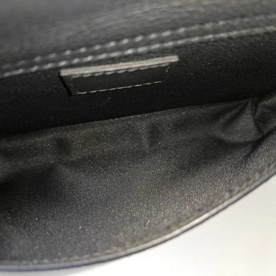 Calfskin Belt Bag Black