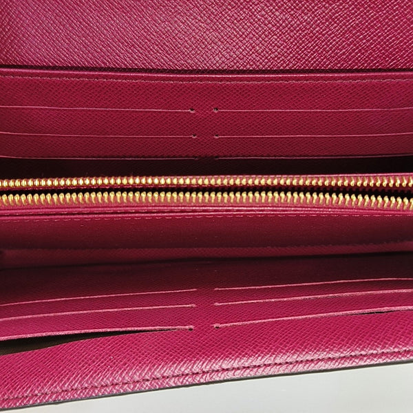 SARAH Monogram Coated Canvas Brown