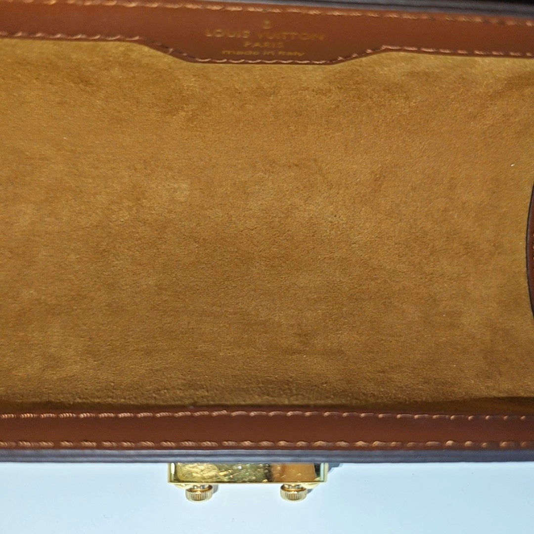PAPILLON 19 Monogram Coated Canvas Brown