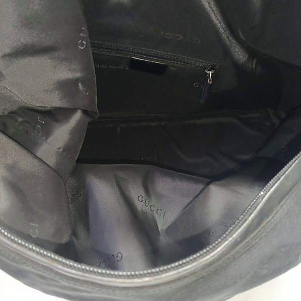 Canvas Shoulder Bag Black
