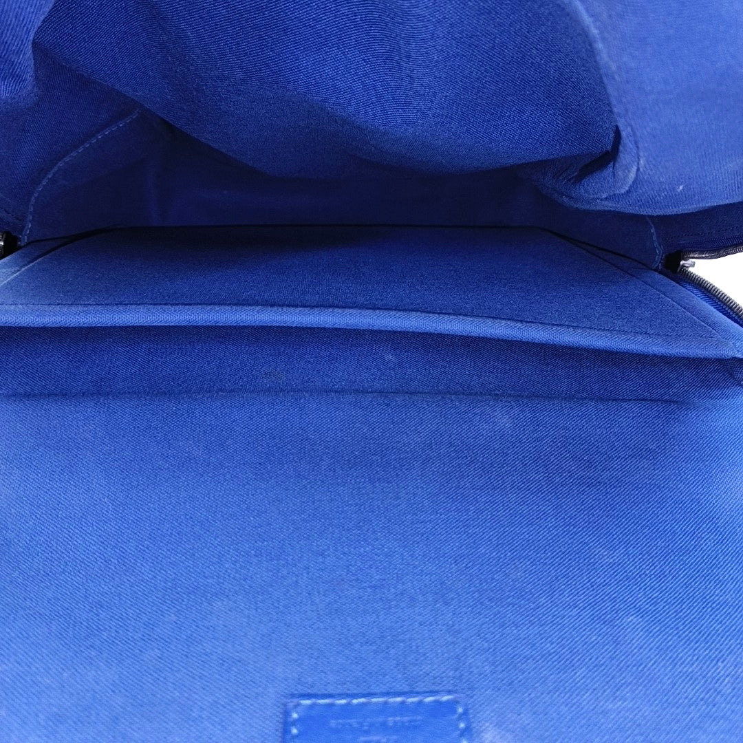 MICHAEL Damier Calfskin Blue