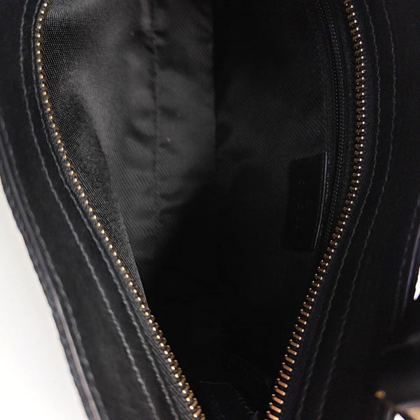 Monogram Canvas Top Handle Bag Black