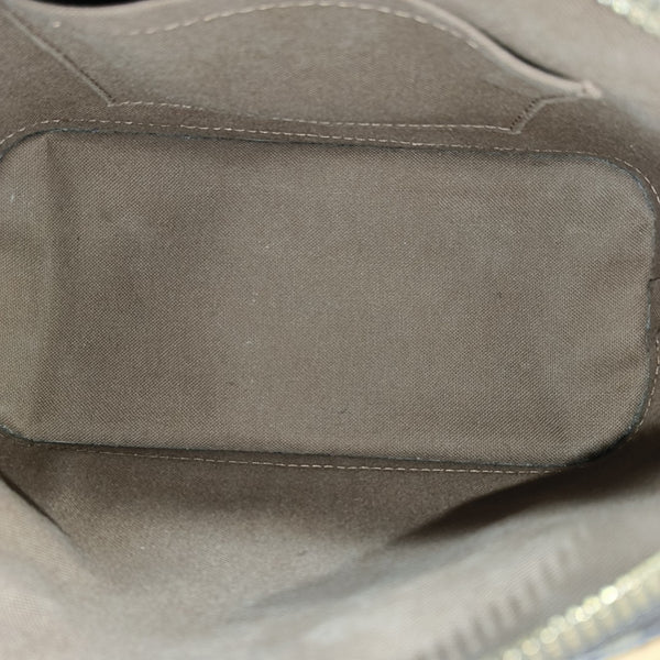 ALMA BB Monogram Coated Canvas Brown