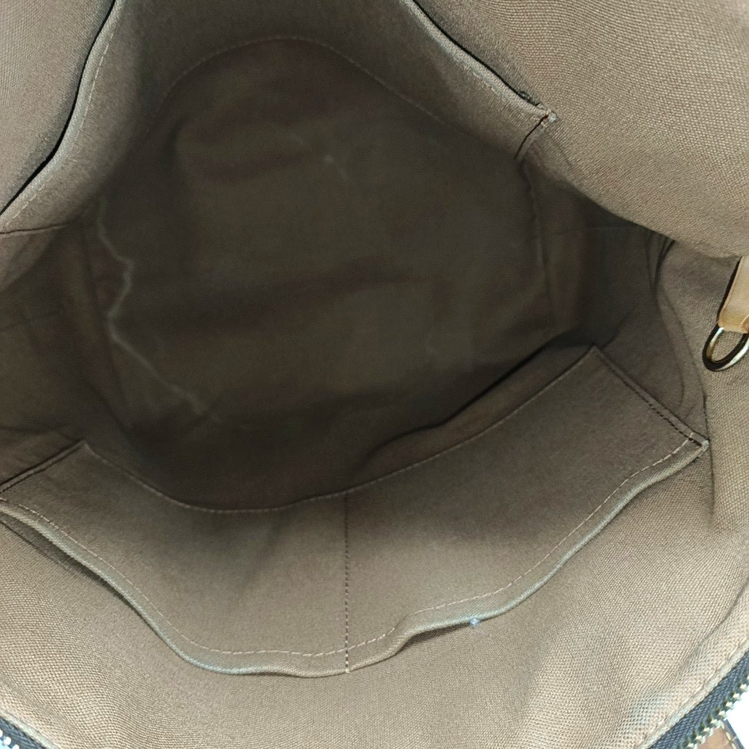 TOTALLY MM Monogram Coated Canvas Brown