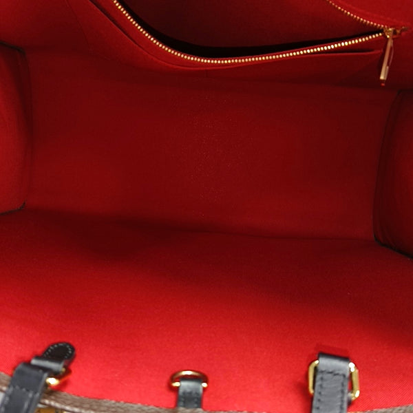 Authenticated pre-owned  ONTHEGO GM Monogram Coated Canvas Brown - Tote Bag at Looply