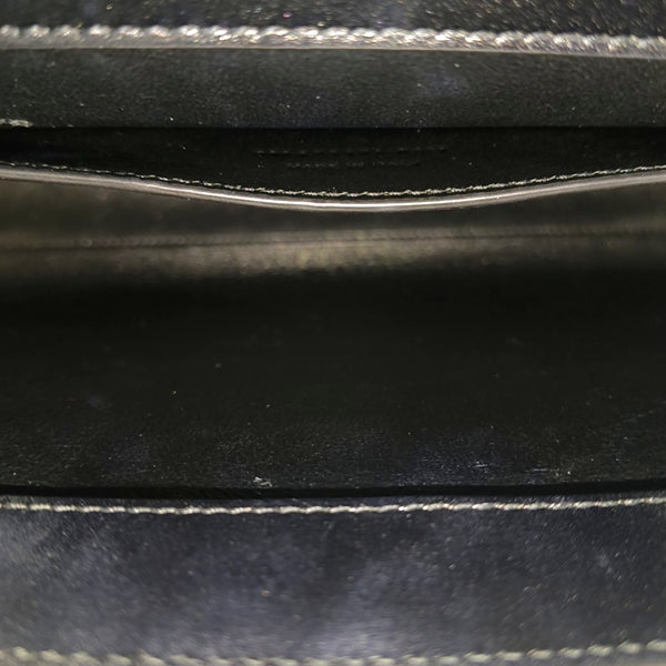 MANHATTAN Medium Calfskin Black
