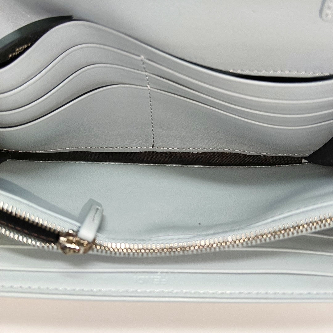 Baguette Mini Calfskin Blue