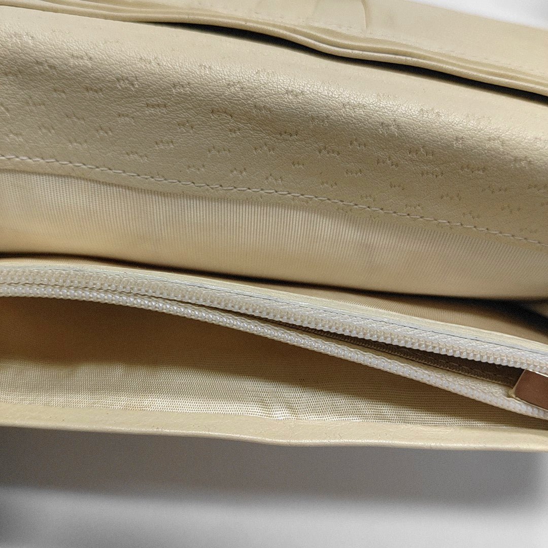 Calfskin Wallet White