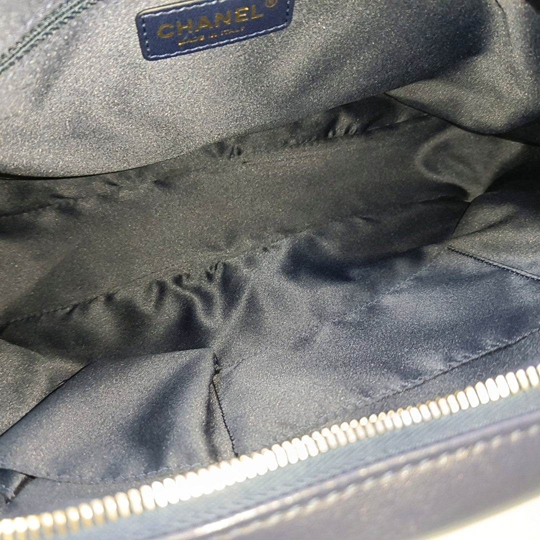 Quilted Lambskin Blue