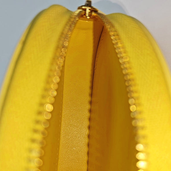 TRIOMPHE Mini Calfskin Yellow