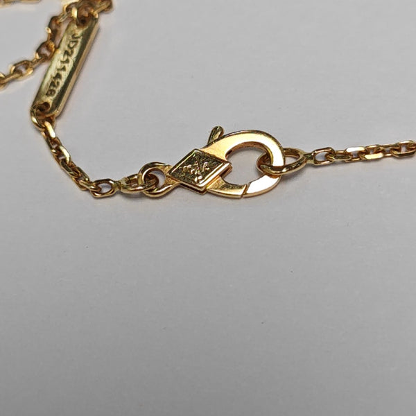 Vintage Alhambra 18k Gold Necklace